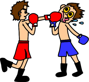 ボクシングのイラスト画像