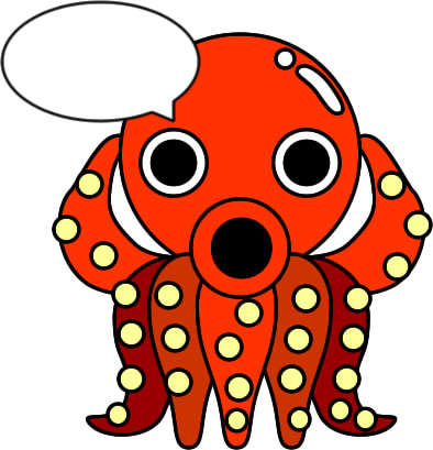 たこ 蛸のイラスト画像