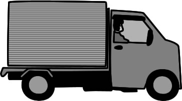 軽トラックのイラスト画像