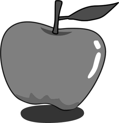 りんごのイラスト画像