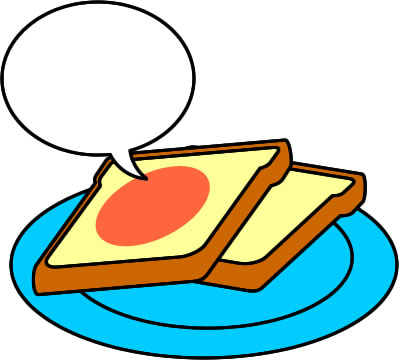 食パンのイラスト画像