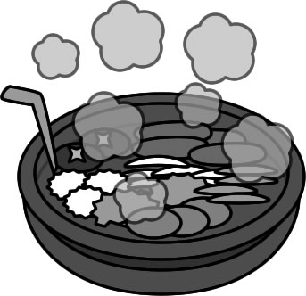 鍋のイラスト画像