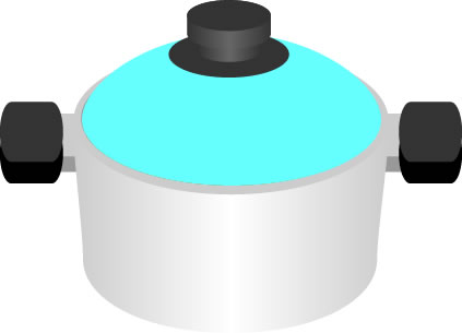 鍋のイラスト画像