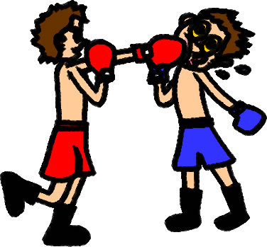 ボクシングのイラスト画像