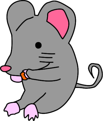 ねずみ ネズミのイラスト画像