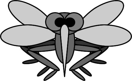 蚊のイラスト画像