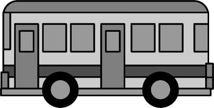 バスのイラスト画像