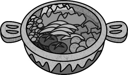 鍋料理のイラスト画像