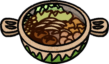 鍋料理のイラスト画像