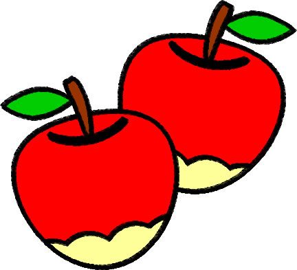 林檎　りんごのイラスト画像