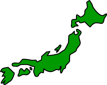 日本地図のイラスト（2） | フリーイラスト素材 変な絵.net