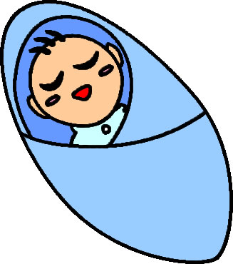 スヤスヤ眠る赤ちゃんのイラスト画像6