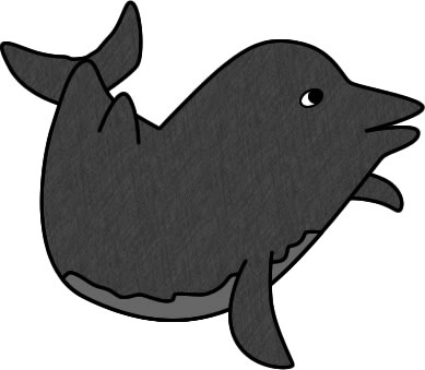 ツチクジラのイラスト画像