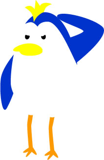 敬礼するペンギンのイラスト画像5