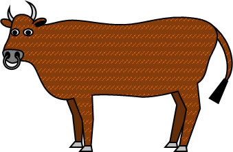 立派な和牛のイラスト画像