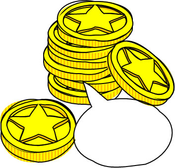 ゴールドコインのイラスト画像3
