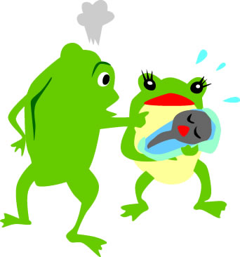 蛙の子は蛙のイラスト画像5