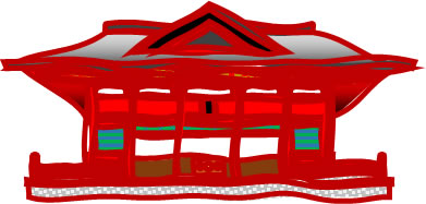 赤城神社のイラスト画像1