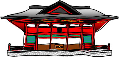 赤城神社のイラスト画像2