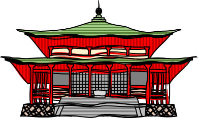 延暦寺のイラスト画像1
