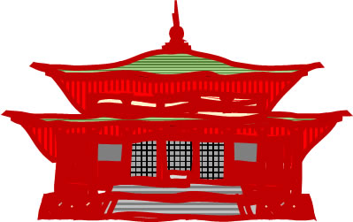 延暦寺のイラスト画像2