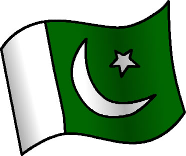 パキスタンの国旗のイラスト画像6