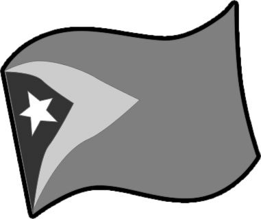 東ティモールの国旗のイラスト画像4