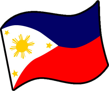 フィリピンの国旗のイラスト画像3