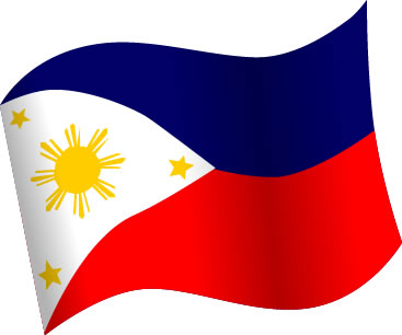 フィリピンの国旗のイラスト画像5