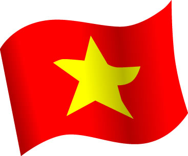 ベトナムの国旗のイラスト画像5