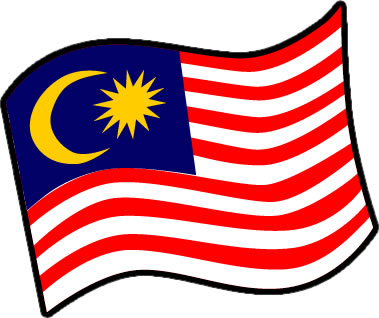 マレーシアの国旗のイラスト画像3