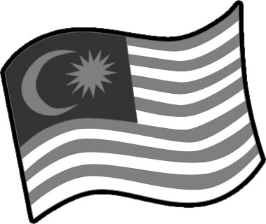 マレーシアの国旗のイラスト画像4