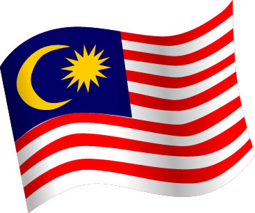 マレーシアの国旗のイラスト画像5