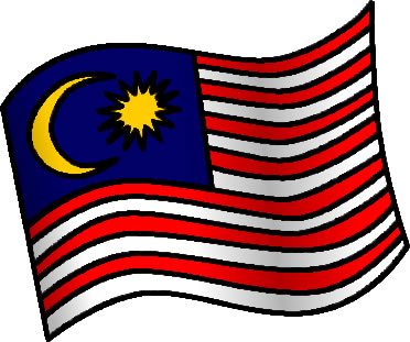 マレーシアの国旗のイラスト画像6