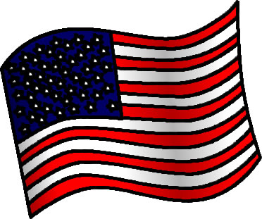 アメリカ合衆国の国旗のイラスト画像6