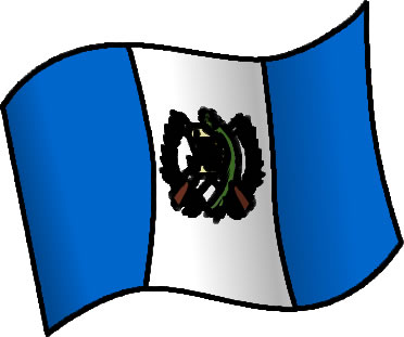 グアテマラの国旗のイラスト画像6