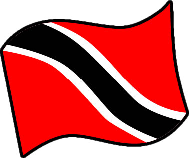 トリニダード・トバゴの国旗のイラスト画像3