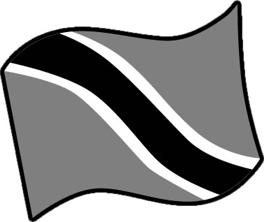 トリニダード・トバゴの国旗のイラスト画像4
