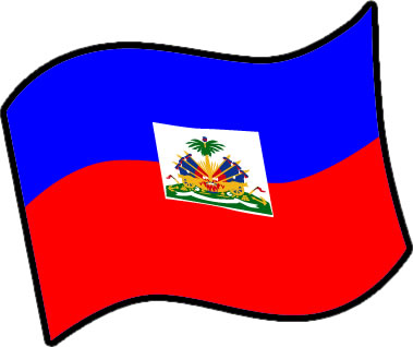 ハイチの国旗のイラスト画像3