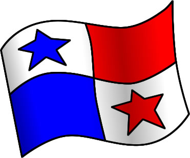 パナマの国旗のイラスト画像1