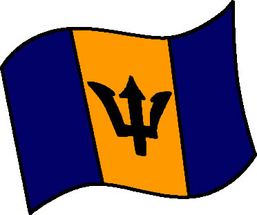バルバドスの国旗のイラスト画像6