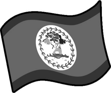 ベリーズの国旗のイラスト画像4