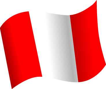 ペルーの国旗のイラスト画像5