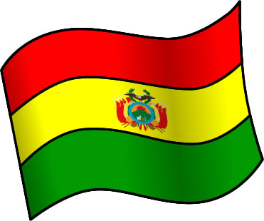 ボリビアの国旗のイラスト画像1