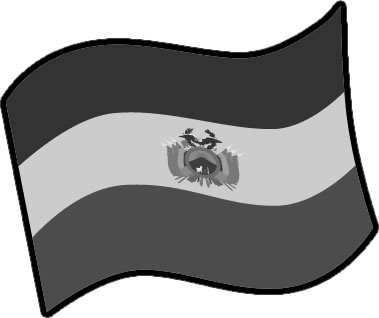 ボリビアの国旗のイラスト画像4