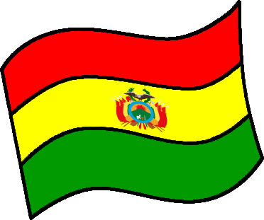ボリビアの国旗のイラスト画像6