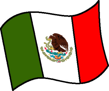 メキシコの国旗のイラスト画像6