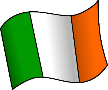 アイルランドの国旗のイラスト画像1
