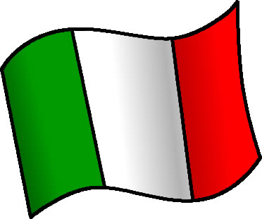 イタリアの国旗のイラスト画像6