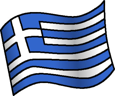 ギリシャの国旗のイラスト画像6